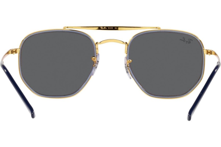 Solglasögon Ray-Ban The Marshal II RB3648M 9240B1 Fyrkantig Guld