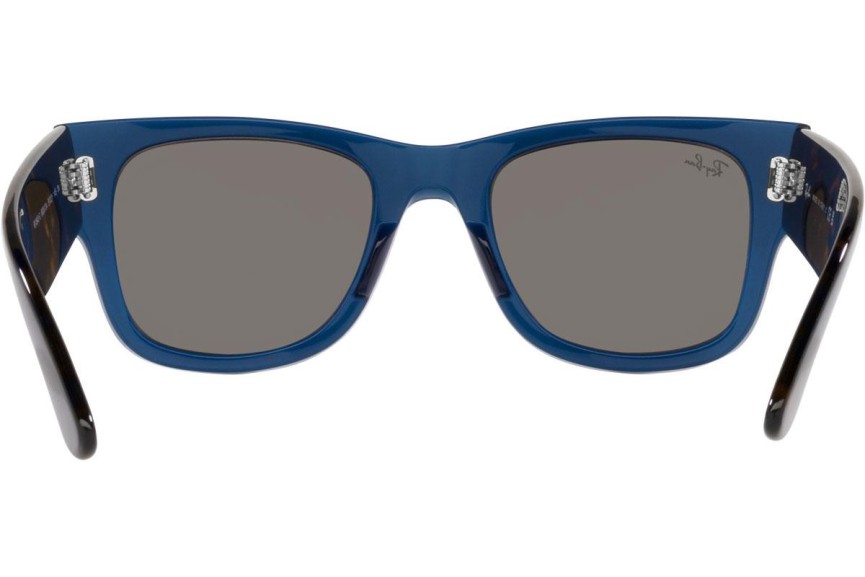 Solglasögon Ray-Ban Mega Wayfarer RB0840S 6638O4 Fyrkantig Blå