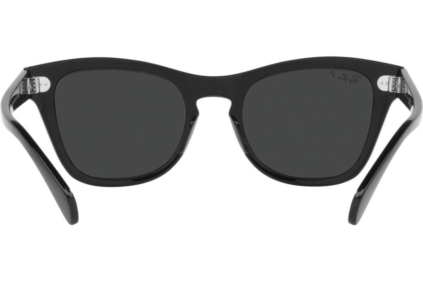 Solglasögon Ray-Ban RB0707S 901/48 Polarized Fyrkantig Svart