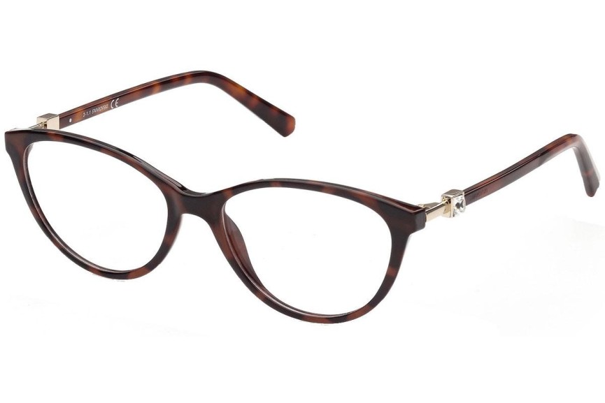 Glasögon Swarovski SK5415 052 Cat Eye Havana