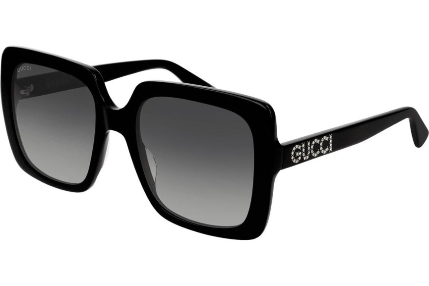 Solglasögon Gucci GG0418S 001 Oversize Svart