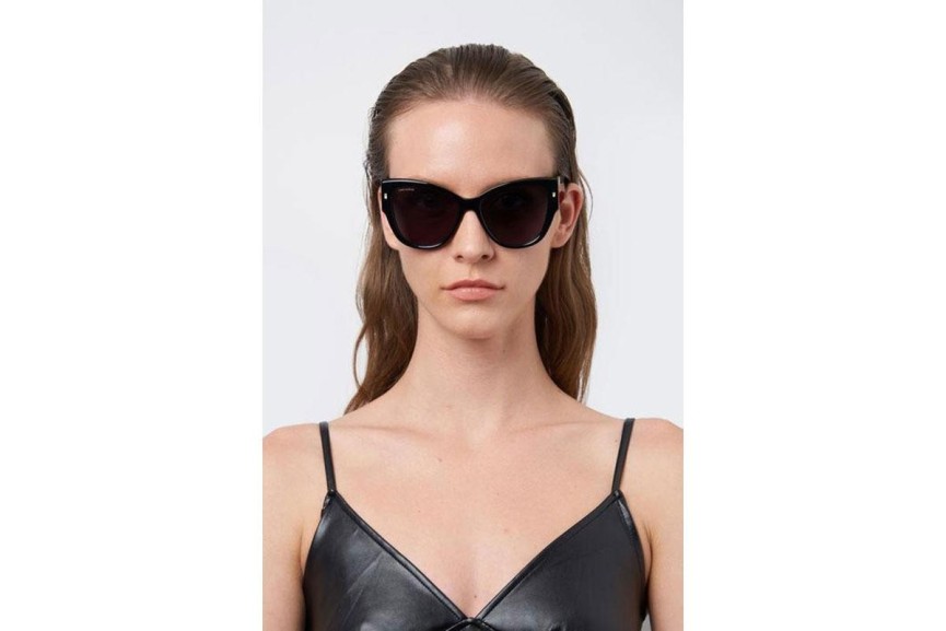 Solglasögon Dsquared2 D20016/S 2M2/IR Cat Eye Svart