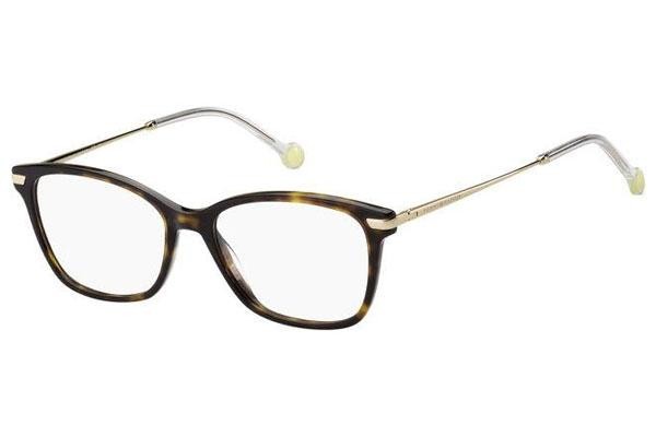 Glasögon Tommy Hilfiger TH1839 086 Cat Eye Havana