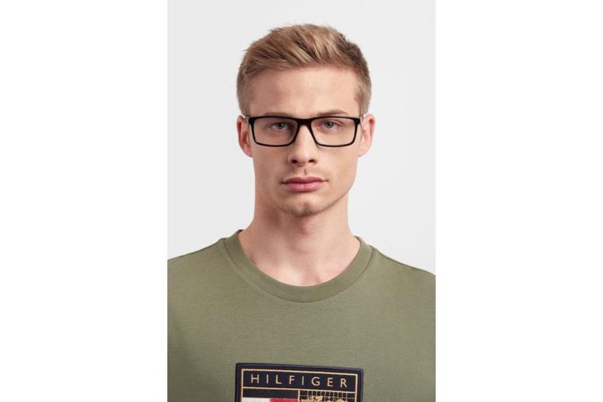 Glasögon Tommy Hilfiger TH1909 807 Rektangulära Svart