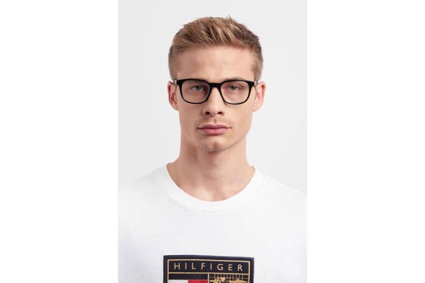 Glasögon Tommy Hilfiger TH1907 807 Fyrkantig Svart