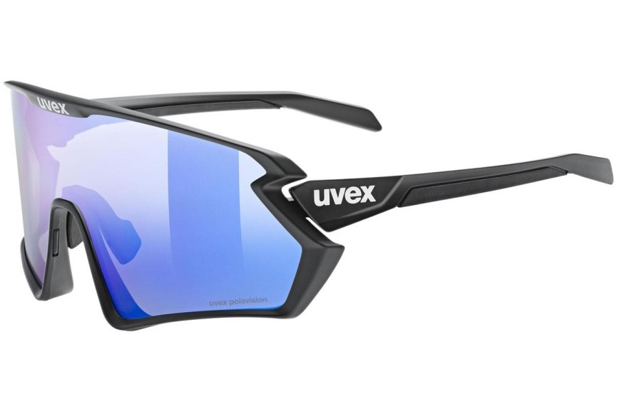 Solglasögon uvex sportstyle 231 2.0 P 2240 Polarized Enkel Lins | Shield Svart