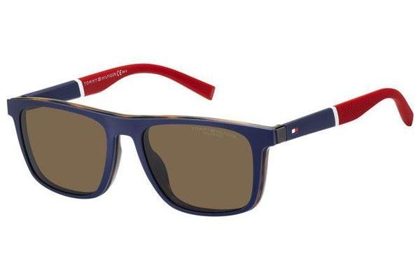 Glasögon Tommy Hilfiger TH1903/CS 086/SP Polarized Fyrkantig Havana