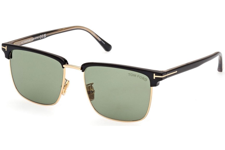 Solglasögon Tom Ford FT0997-H 01N Browline Svart