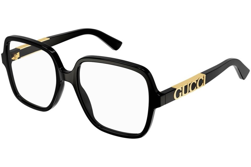 Glasögon Gucci GG1193O 001 Oversize Svart