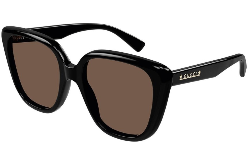 Solglasögon Gucci GG1169S 001 Polarized Cat Eye Svart