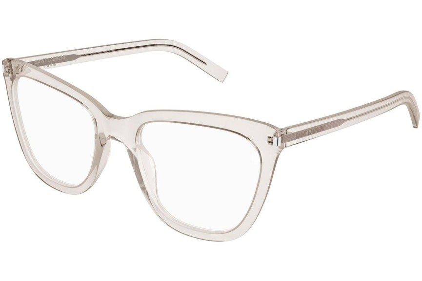 Glasögon Saint Laurent SL548SLIMOPT 004 Cat Eye Kristall