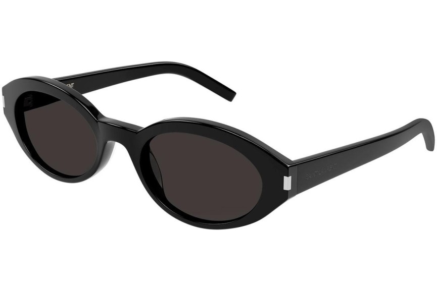 Solglasögon Saint Laurent SL567 001 Oval Svart