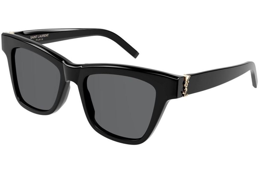 Solglasögon Saint Laurent SLM106 005 Polarized Cat Eye Svart