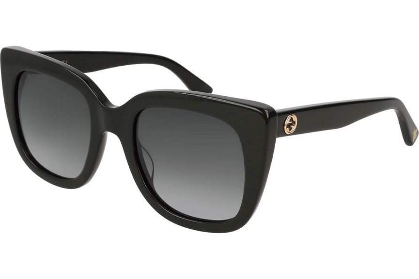 Solglasögon Gucci GG0163SN 001 Cat Eye Svart