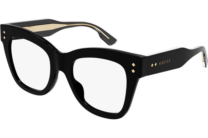 Glasögon Gucci GG1082O 001 Cat Eye Svart