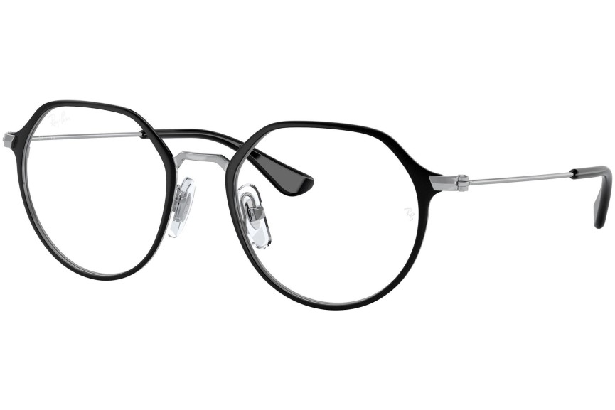 Glasögon Ray-Ban Junior RY1058 4064 Runda Svart