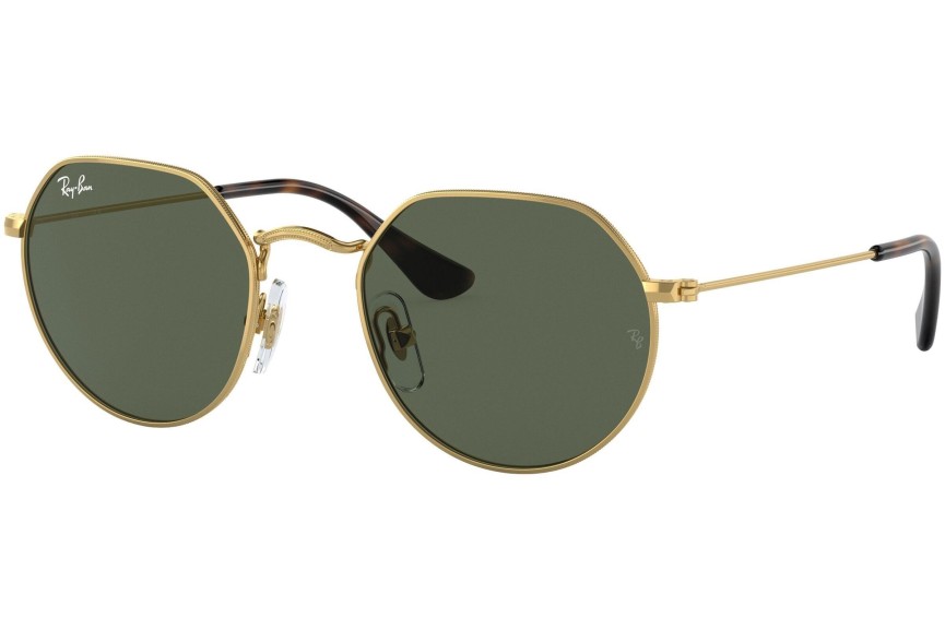 Solglasögon Ray-Ban Junior Junior Jack RJ9565S 223/71 Runda Guld