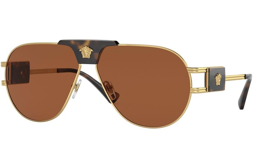 Solglasögon Versace Special Project Aviator VE2252 147073 Pilot Guld