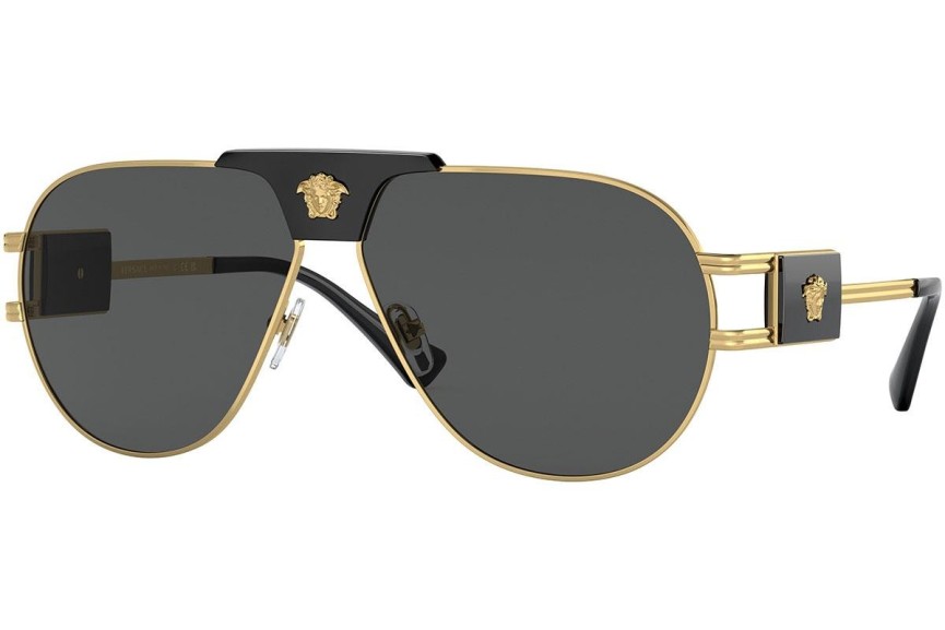 Solglasögon Versace Special Project Aviator VE2252 100287 Pilot Guld