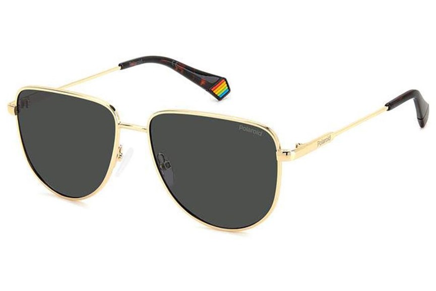 Solglasögon Polaroid PLD6196/S/X J5G/M9 Polarized Oval Guld