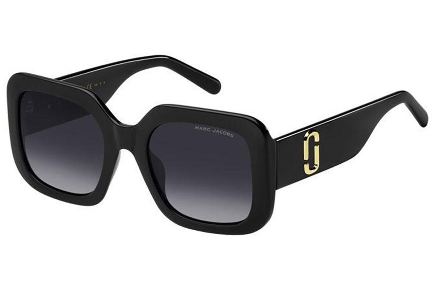 Solglasögon Marc Jacobs MARC647/S 08A/WJ Polarized Fyrkantig Svart