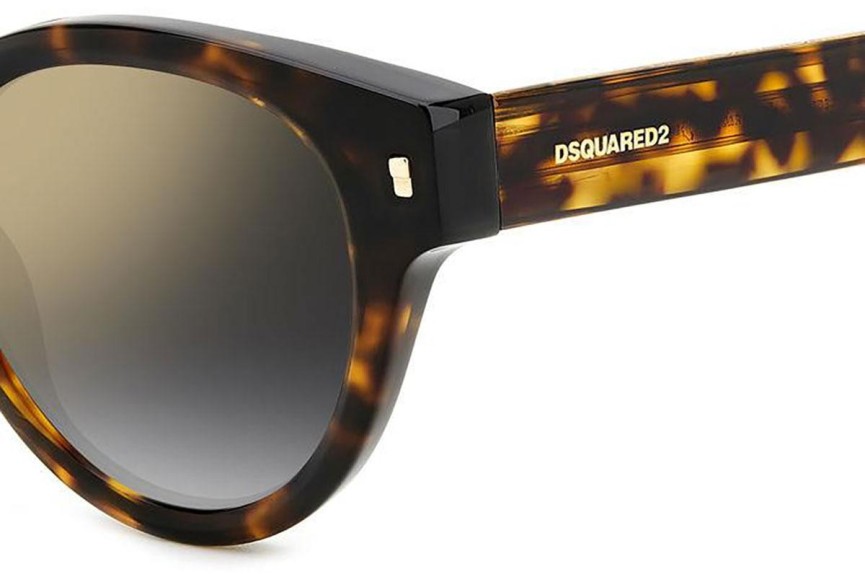 Solglasögon Dsquared2 D20077/S 086/FQ Oval Havana