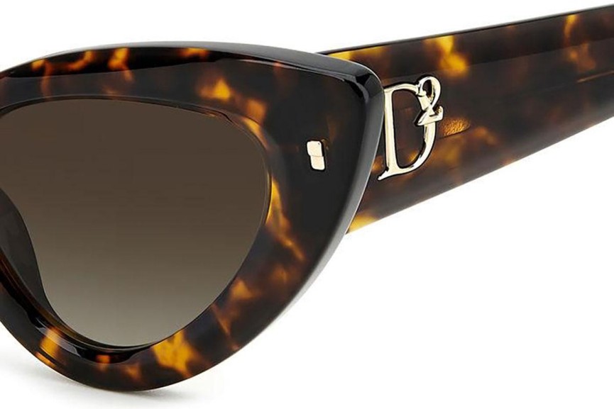 Solglasögon Dsquared2 D20092/S 086/HA Cat Eye Havana