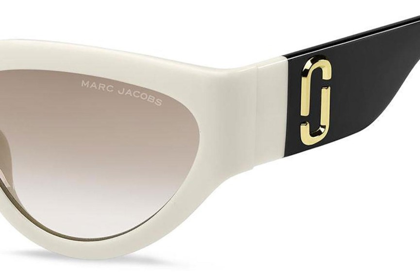 Solglasögon Marc Jacobs MARC645/S CCP/HA Cat Eye Vit