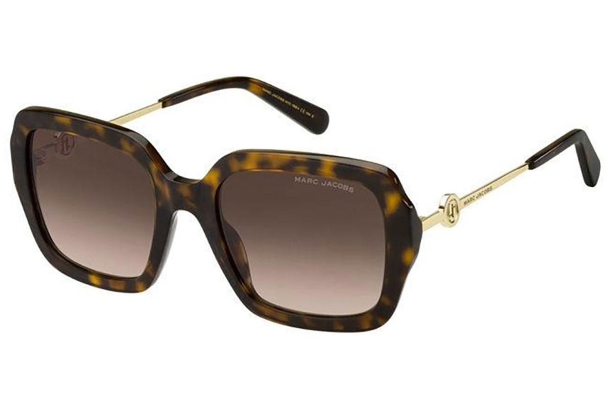 Solglasögon Marc Jacobs MARC652/S 086/HA Fyrkantig Havana