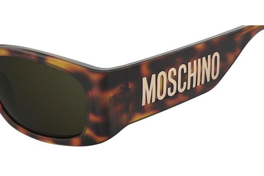 Solglasögon Moschino MOS145/S 05L/70 Rektangulära Havana