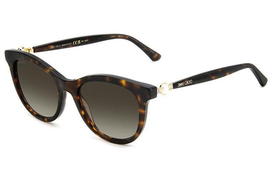 Solglasögon Jimmy Choo ANNABETH/S 086/HA Cat Eye Havana