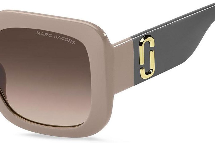 Solglasögon Marc Jacobs MARC647/S 690/HA Fyrkantig Beige