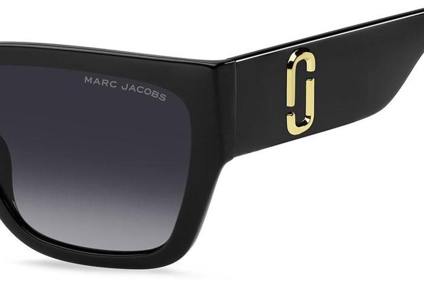 Solglasögon Marc Jacobs MARC646/S 08A/WJ Polarized Fyrkantig Svart