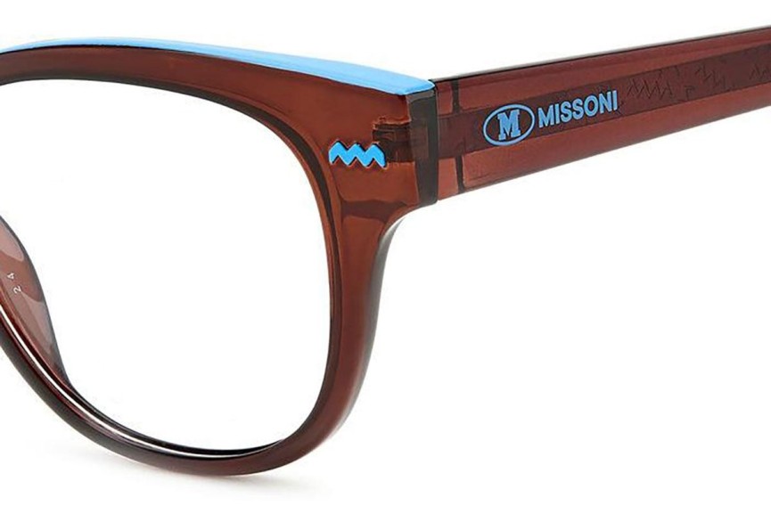 Glasögon M Missoni MMI0136 09Q Runda Brun