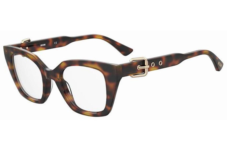 Glasögon Moschino MOS617 05L Fyrkantig Havana