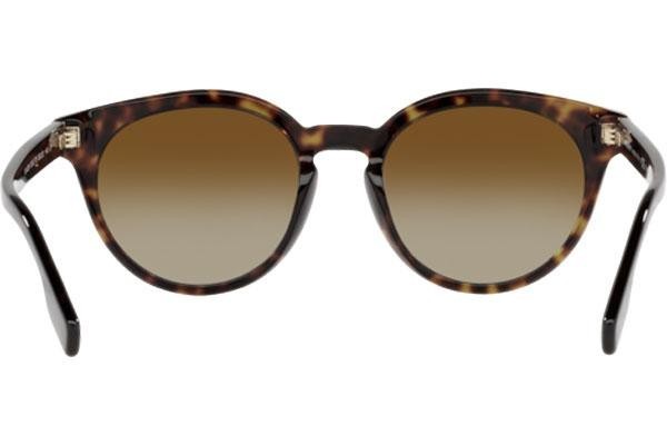 Solglasögon Burberry Amelia BE4326 3002T5 Polarized Runda Havana