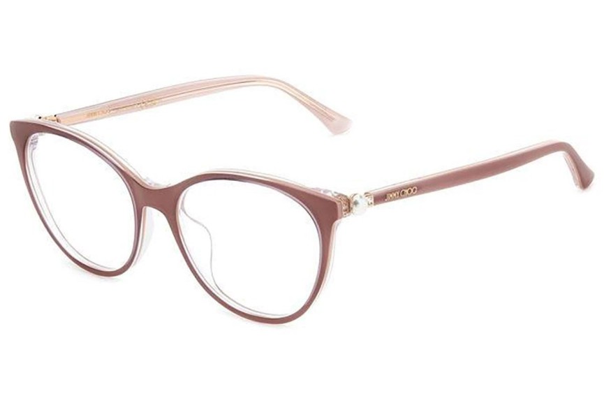 Glasögon Jimmy Choo JC378/G Y9A Cat Eye Beige