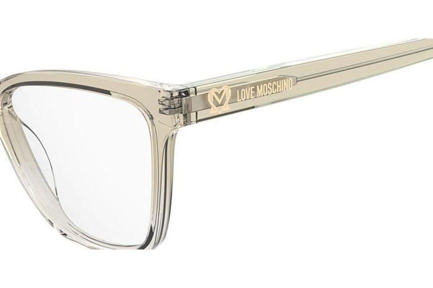 Glasögon Love Moschino MOL615 10A Cat Eye Beige