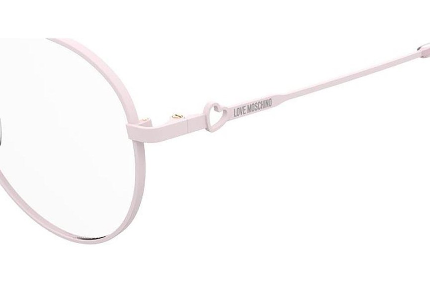 Glasögon Love Moschino MOL613 35J Oval Rosa