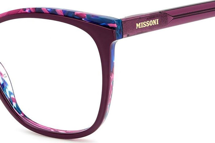 Glasögon Missoni MIS0146 EM5 Fyrkantig Havana