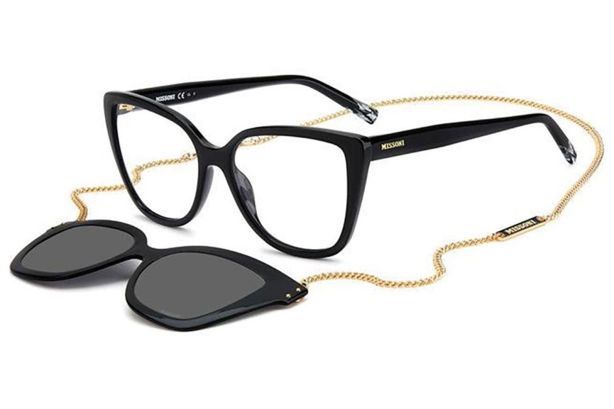 Glasögon Missoni MIS0133/CS 807/M9 Cat Eye Svart