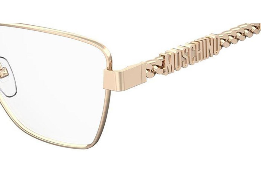 Glasögon Moschino MOS620 000 Fyrkantig Guld