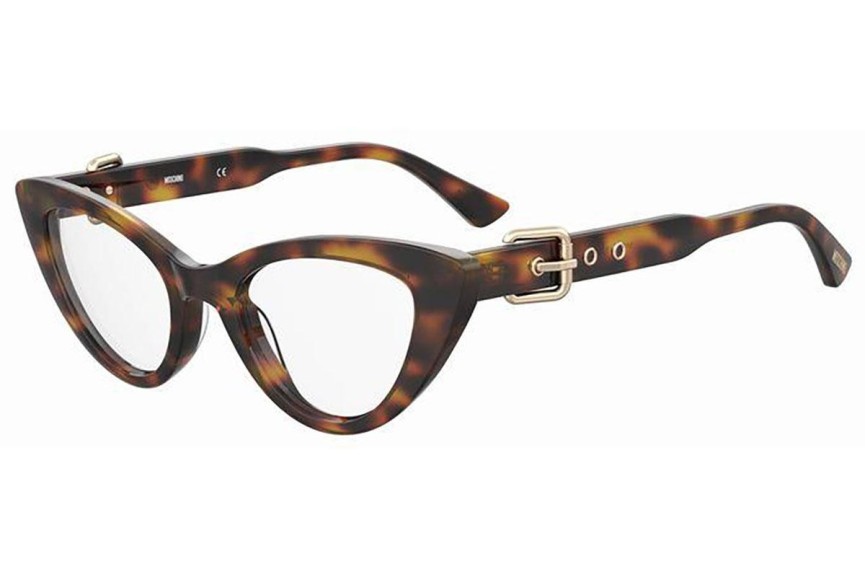 Glasögon Moschino MOS618 05L Cat Eye Havana