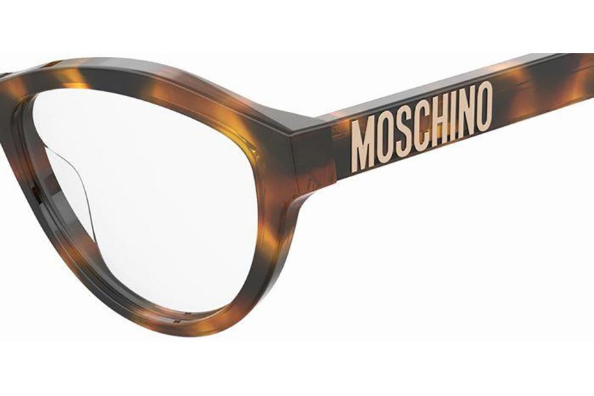 Glasögon Moschino MOS623 05L Cat Eye Havana