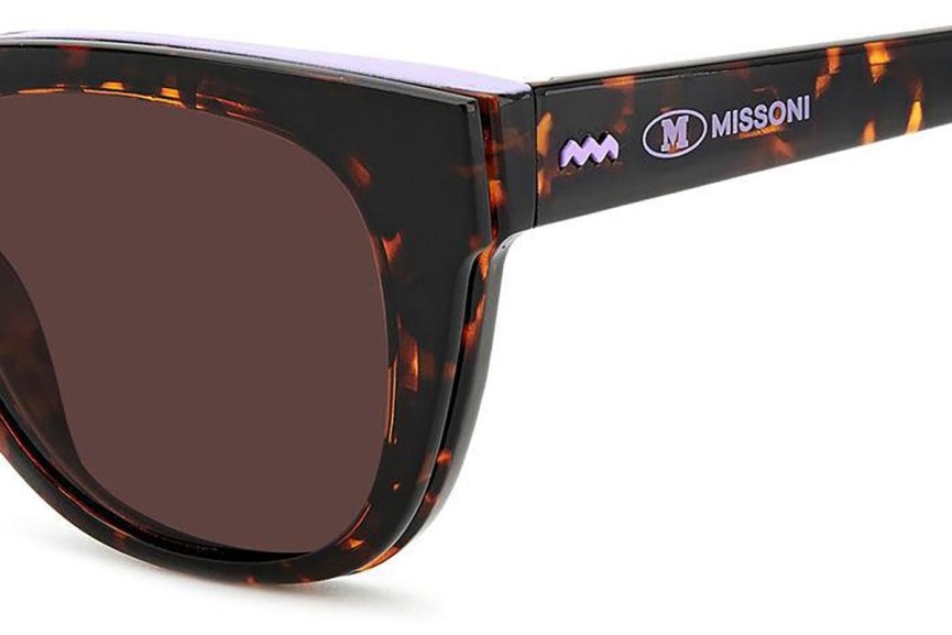 Glasögon M Missoni MMI0134/CS 086/KL Fyrkantig Havana