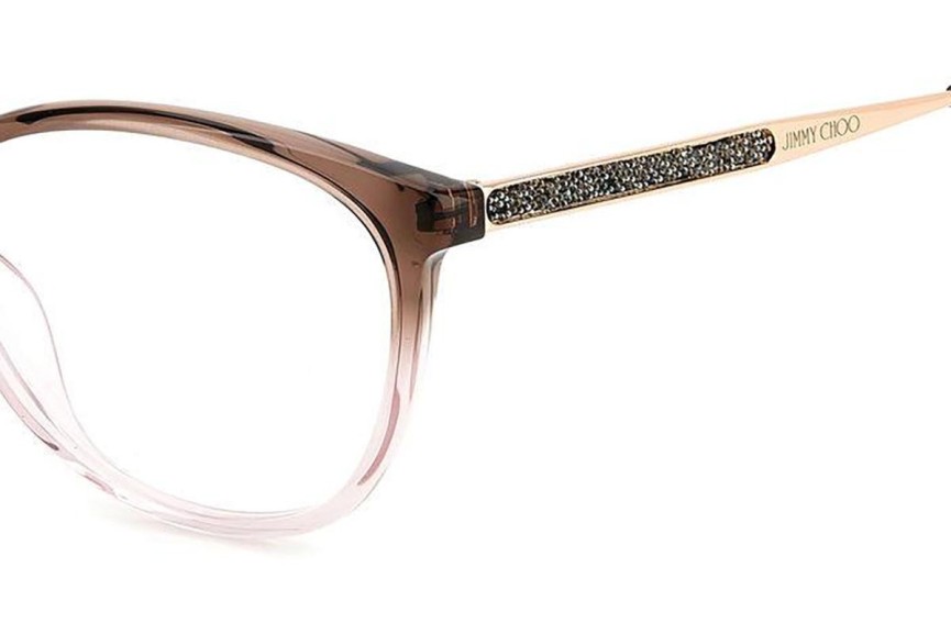 Glasögon Jimmy Choo JC379 08M Cat Eye Flerfärgs