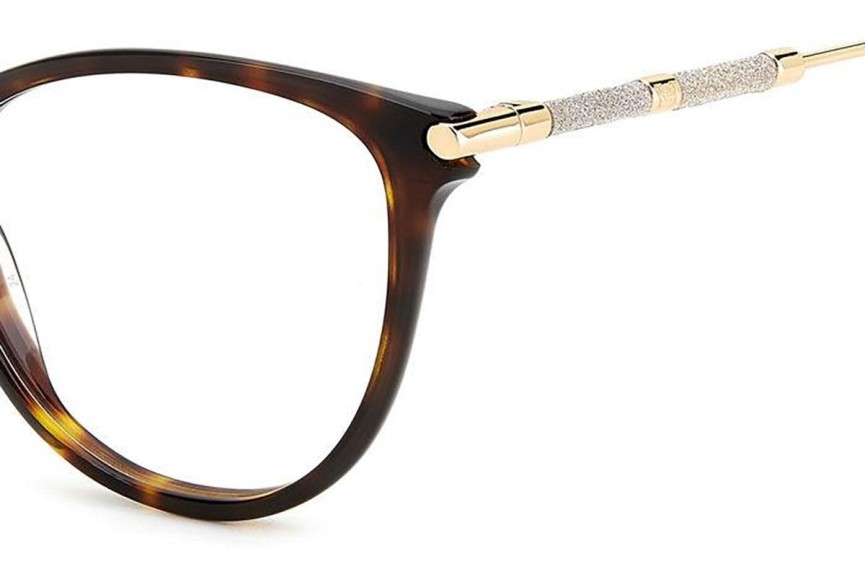 Glasögon Carolina Herrera HER0152 086 Cat Eye Havana