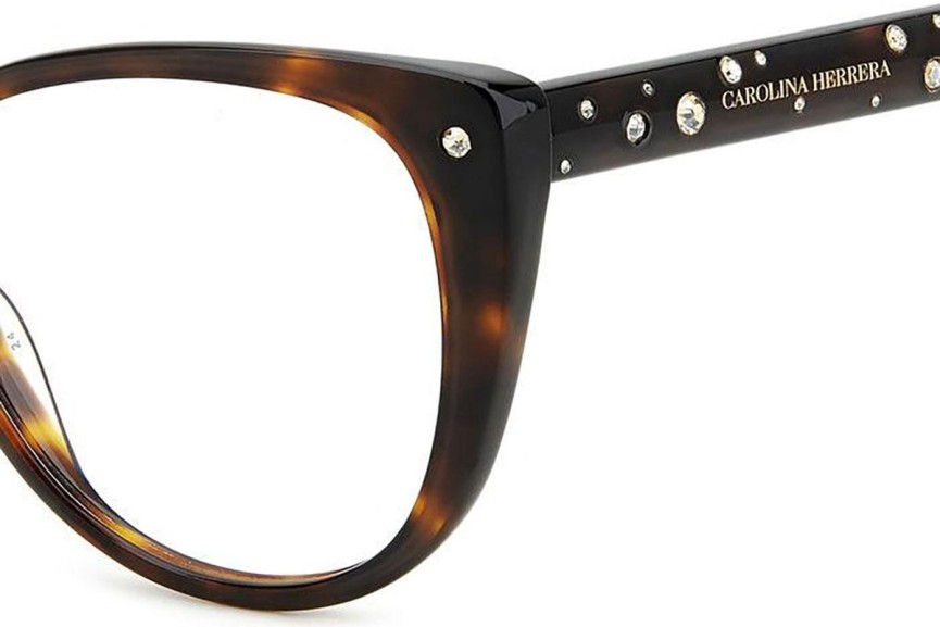 Glasögon Carolina Herrera HER0150 086 Cat Eye Havana