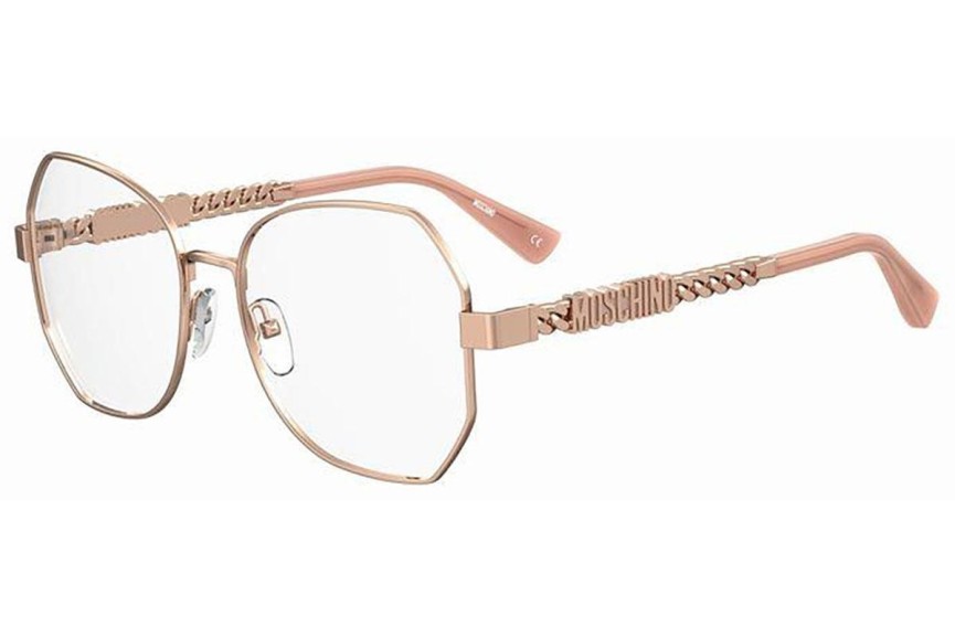 Glasögon Moschino MOS621 DDB Cat Eye Guld