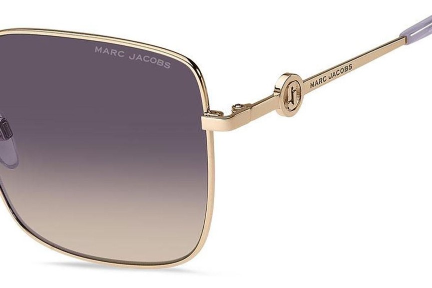 Solglasögon Marc Jacobs MARC654/S HZJ/FF Fyrkantig Guld